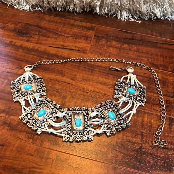 VINTAGE Filigree Metal Rope S Adjustable H…